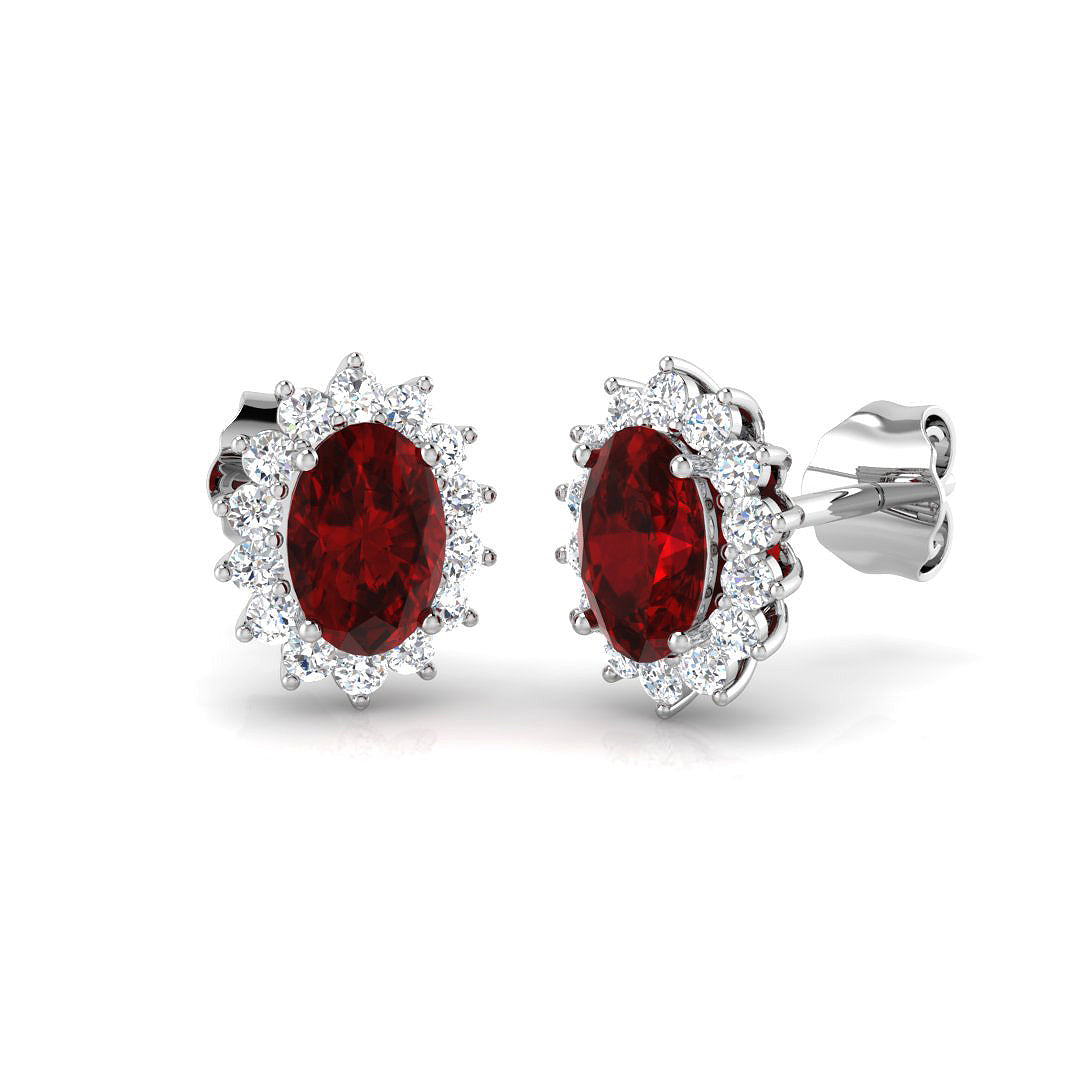 SE4570 — Earrings - 9k White Gold
