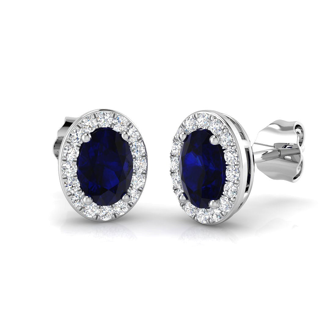 SE4571 — Earrings - 9k White Gold