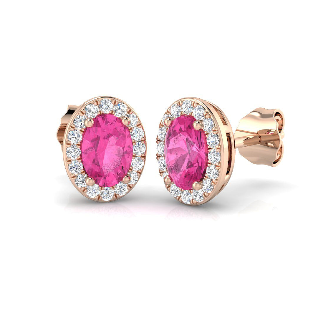 SE4572A — Earrings - 9k Rose Gold