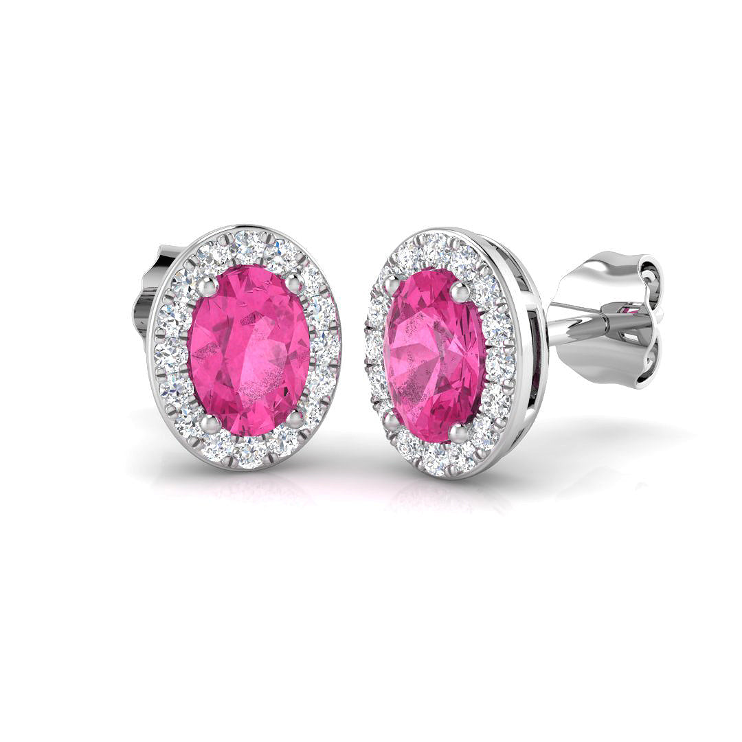 SE4571 — Earrings - 9k White Gold