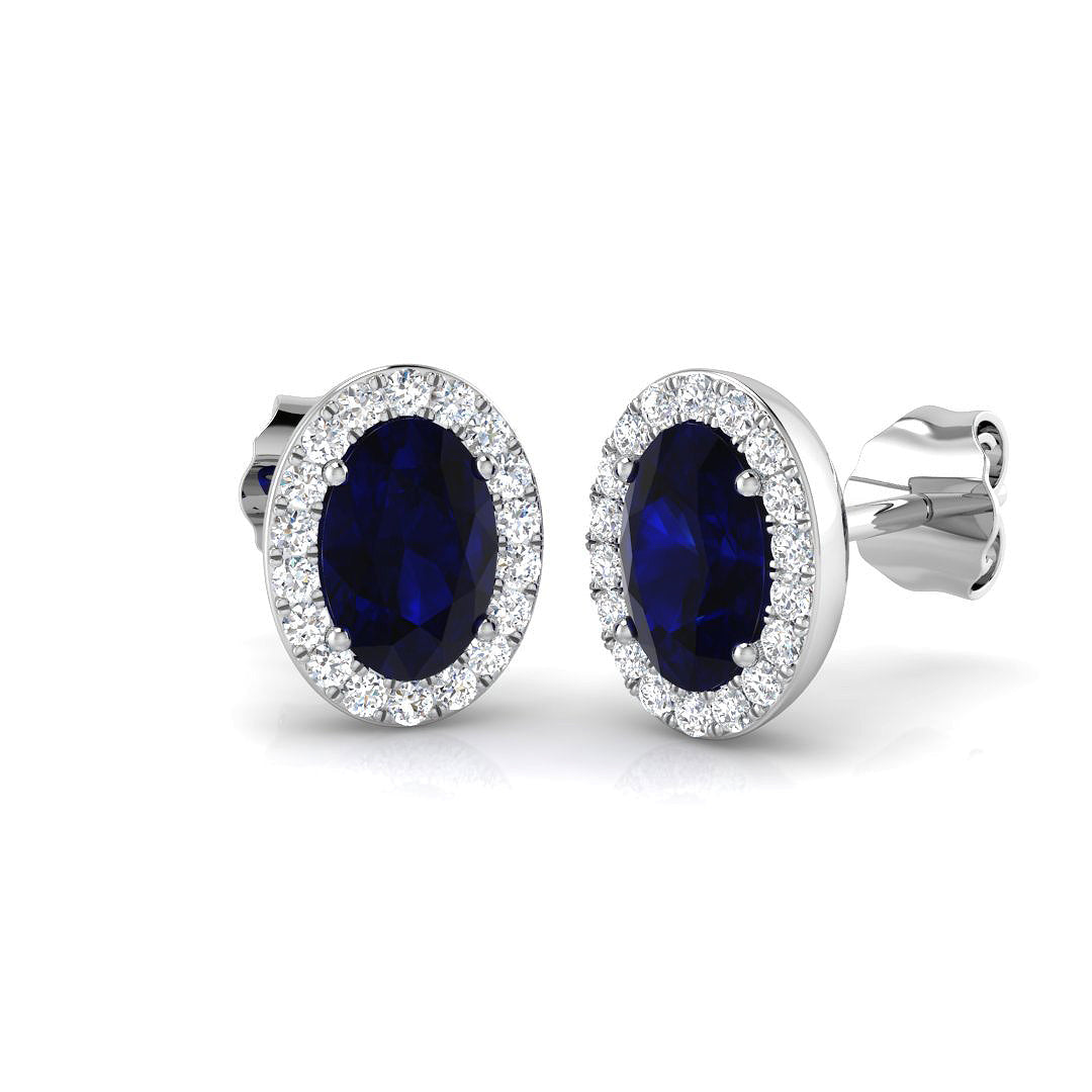 SE4572A — Earrings - 9k White Gold