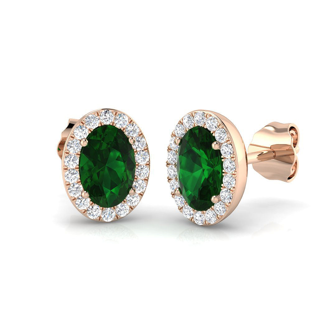 SE4572A — Earrings - 9k Rose Gold