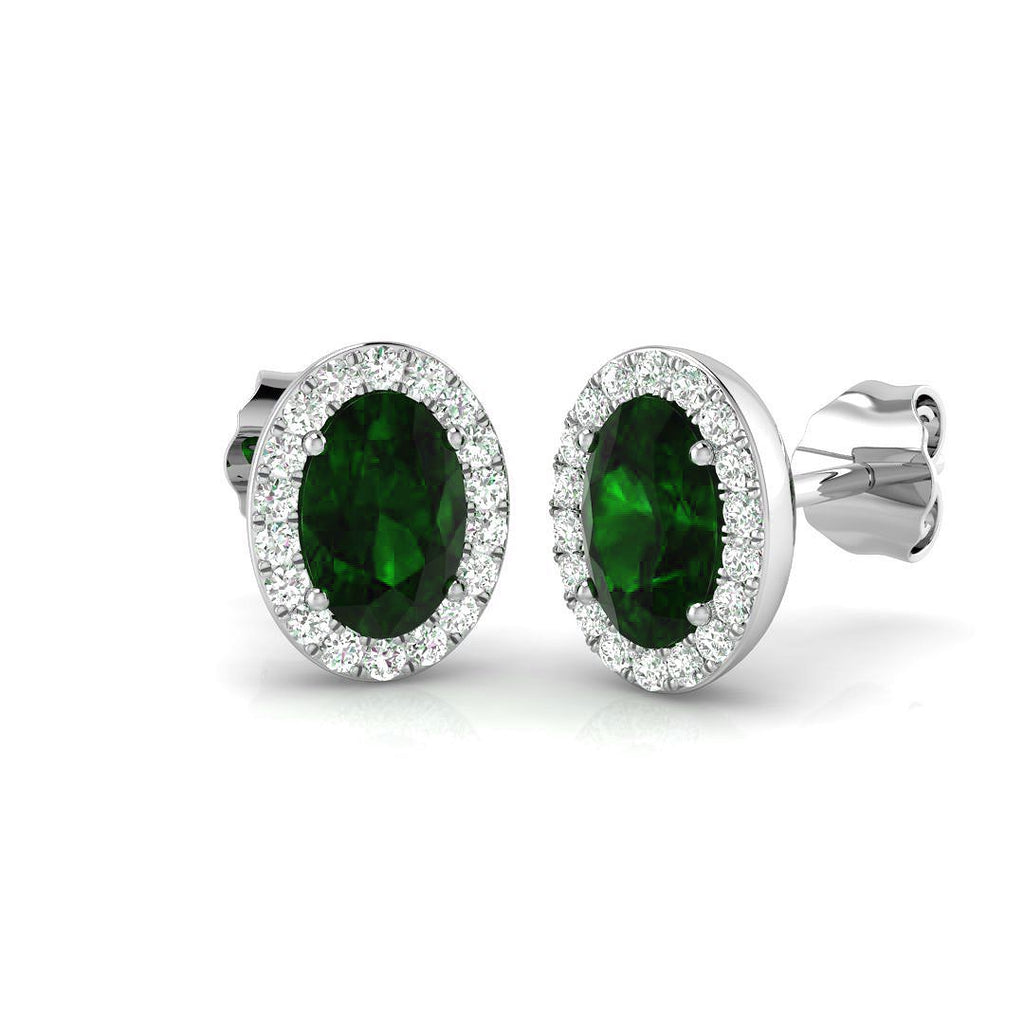 SE4572A — Earrings - 9k White Gold