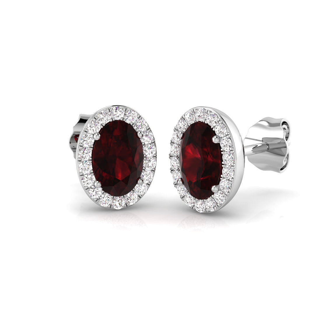 SE4572A — Earrings - 9k White Gold