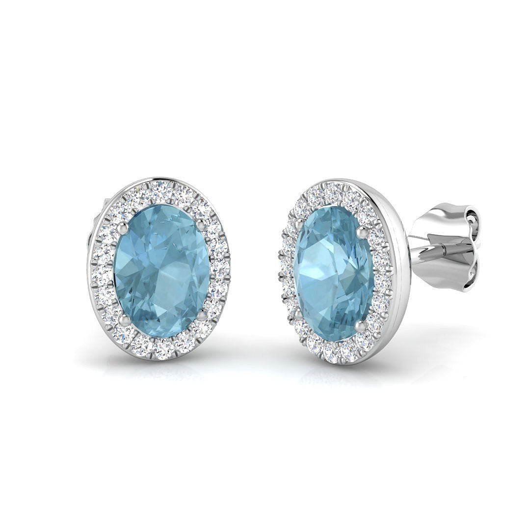 SE4573 — Earrings - 9k White Gold