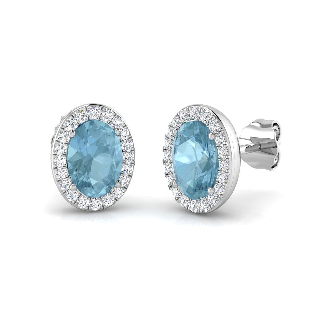 SE4573A — Earrings - 9k White Gold
