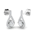 SE4575 — Earrings - 9k White Gold