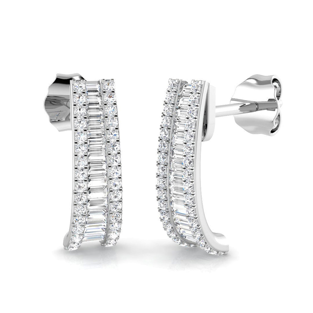 SE4577 — Earrings - 9k White Gold