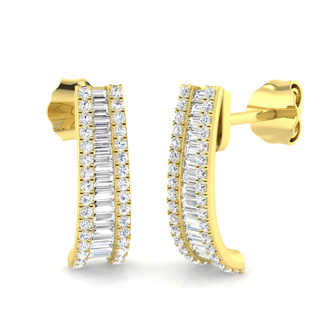 SE4577 — Earrings - 9k Yellow Gold