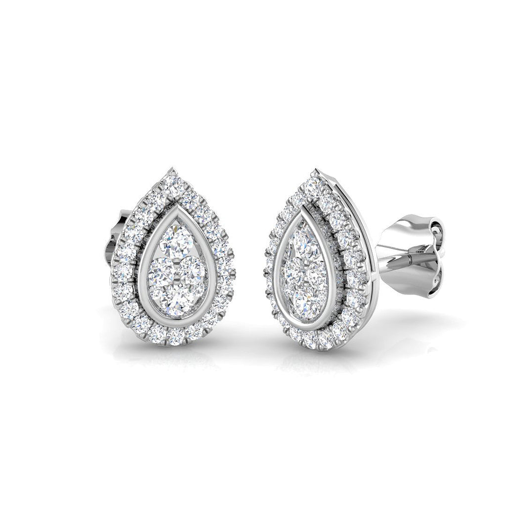 SE4578 — Earrings - 9k White Gold