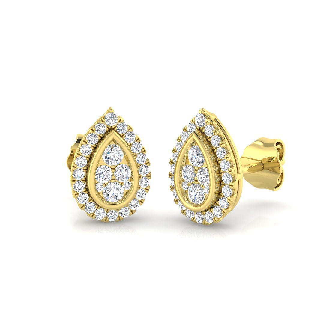 SE4578 — Earrings - 9k Yellow Gold