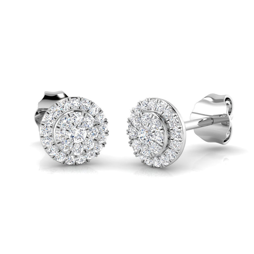 SE4584 — Earrings - 9k White Gold