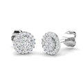 SE4584 — Earrings - 9k White Gold