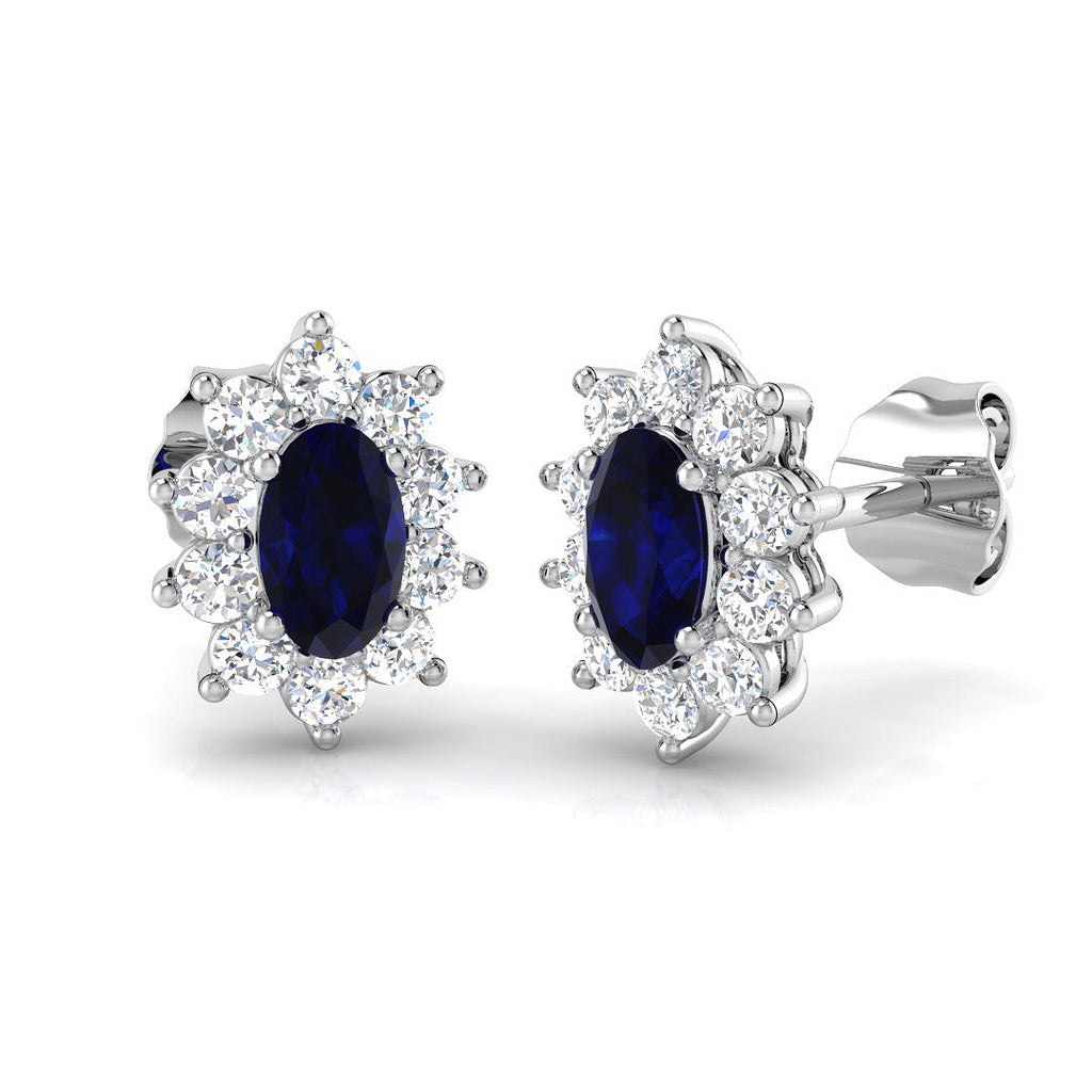 SE4589 — Earrings - 9k White Gold