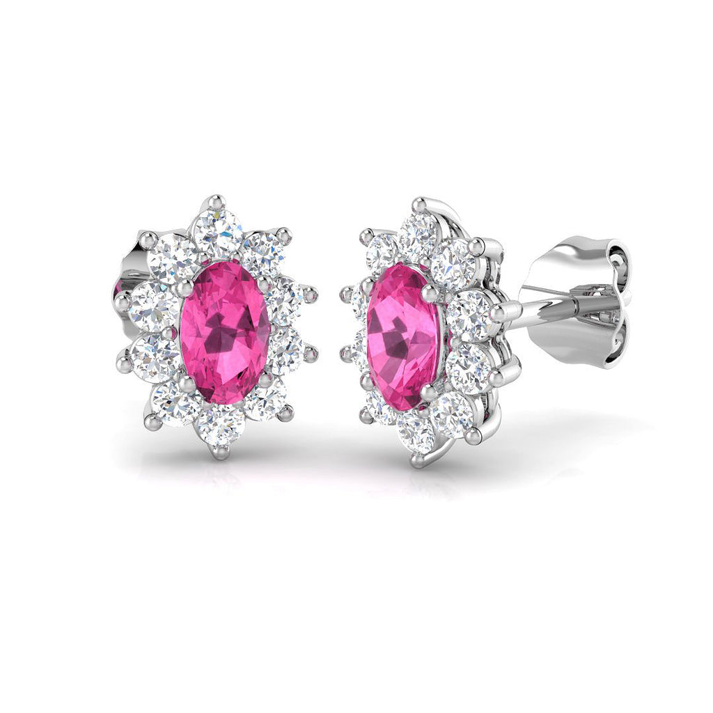 SE4589 — Earrings - 9k White Gold