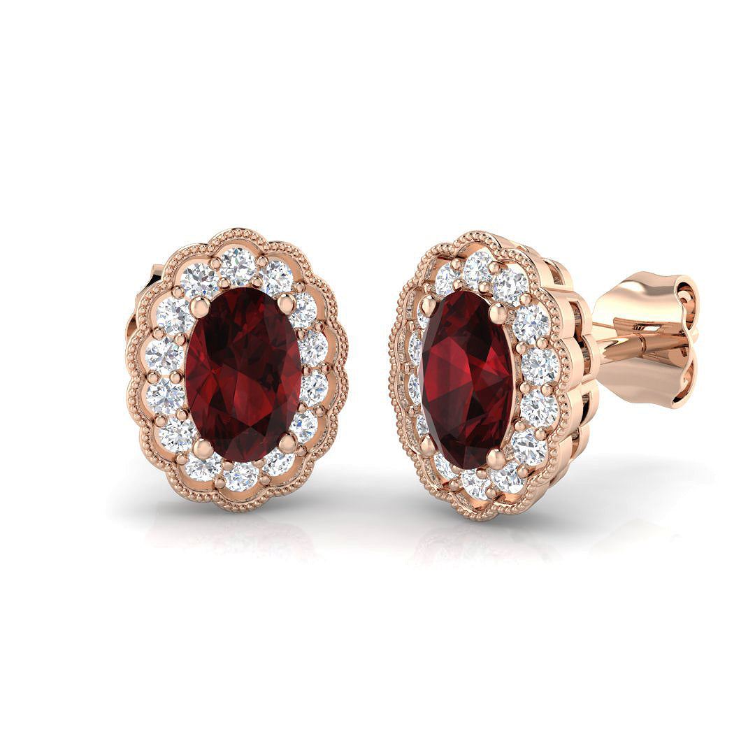 SE4590 — Earrings - 9k Rose Gold