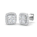 SE4593 — Earrings - 9k White Gold