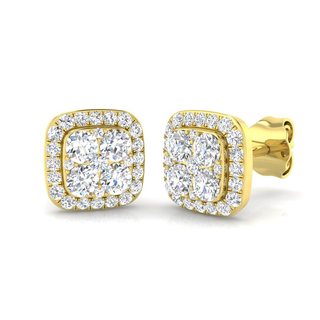 SE4593 — Earrings - 9k Yellow Gold