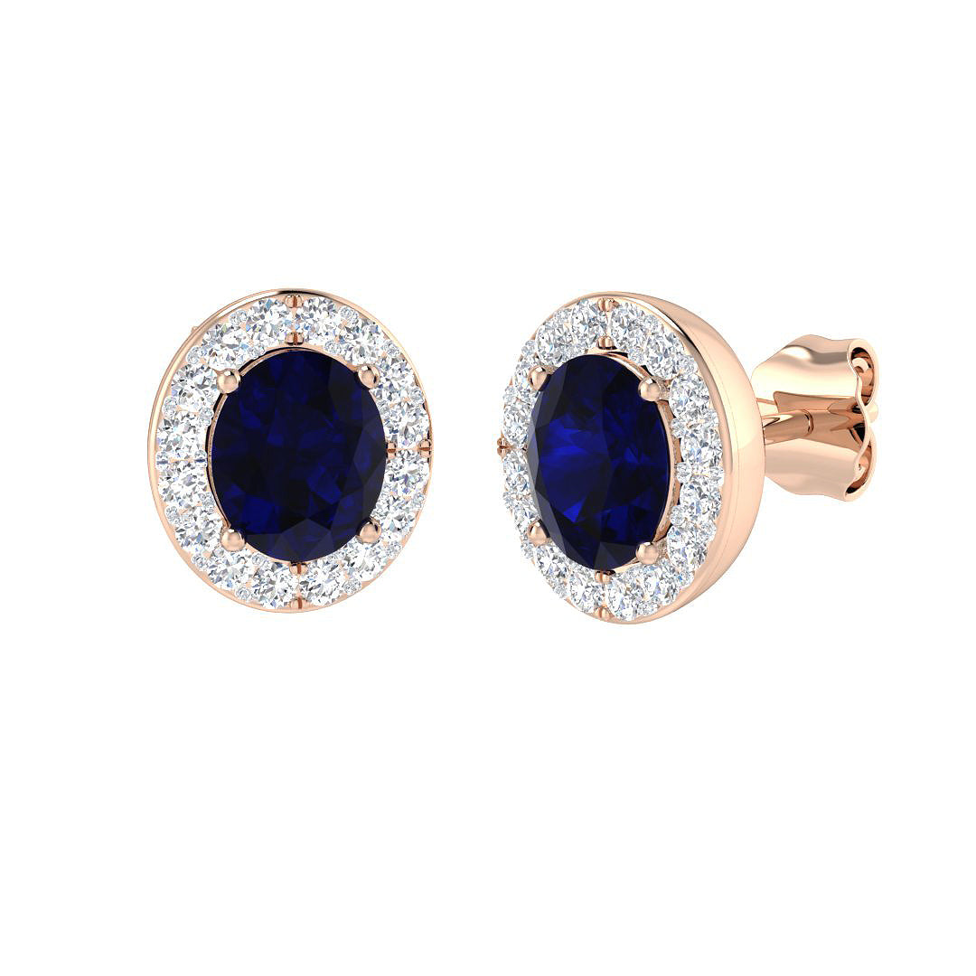 SE4595A — Earrings - 9k Rose Gold