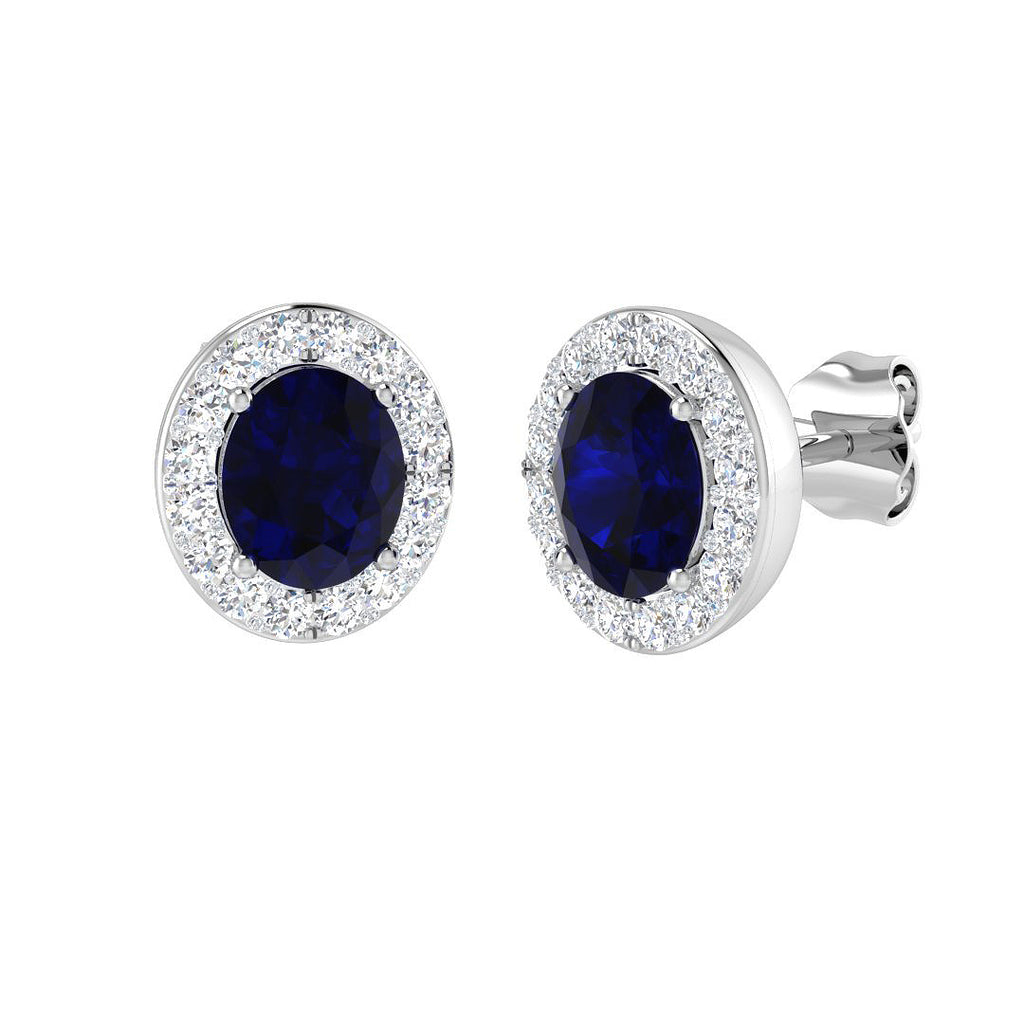 SE4595A — Earrings - 9k White Gold
