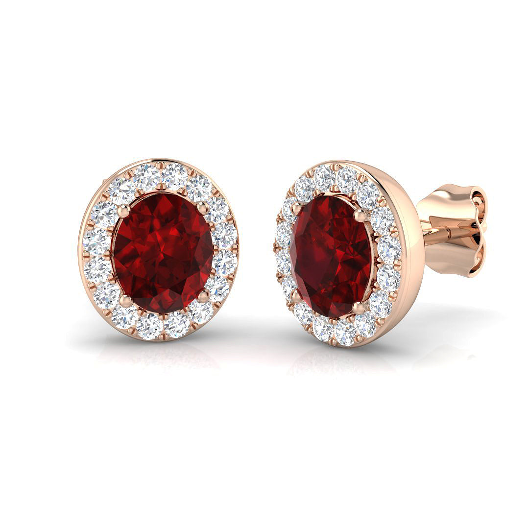 SE4595A — Earrings - 9k Rose Gold