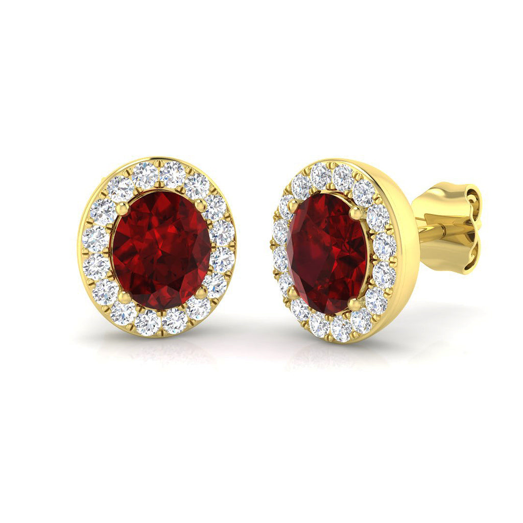 SE4595A — Earrings - 18 KT Yellow Gold