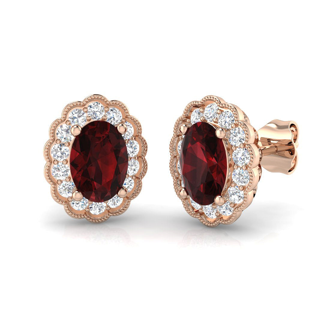 SE4596 — Earrings - 9k Rose Gold