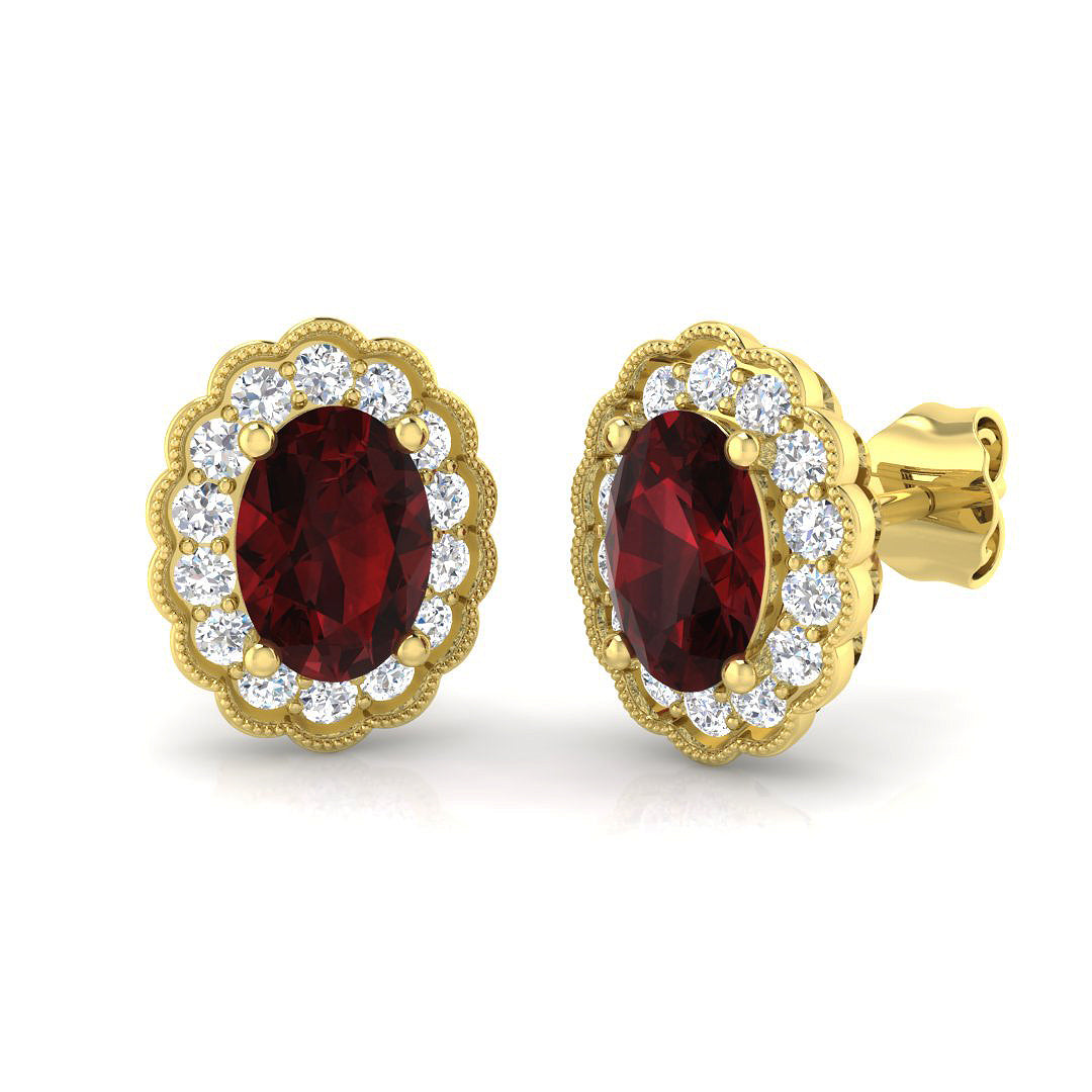 SE4596 — Earrings - 9k Yellow Gold