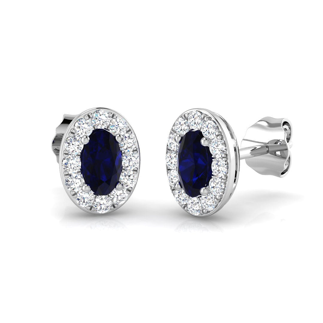 SE4601 — Earrings - 9k White Gold