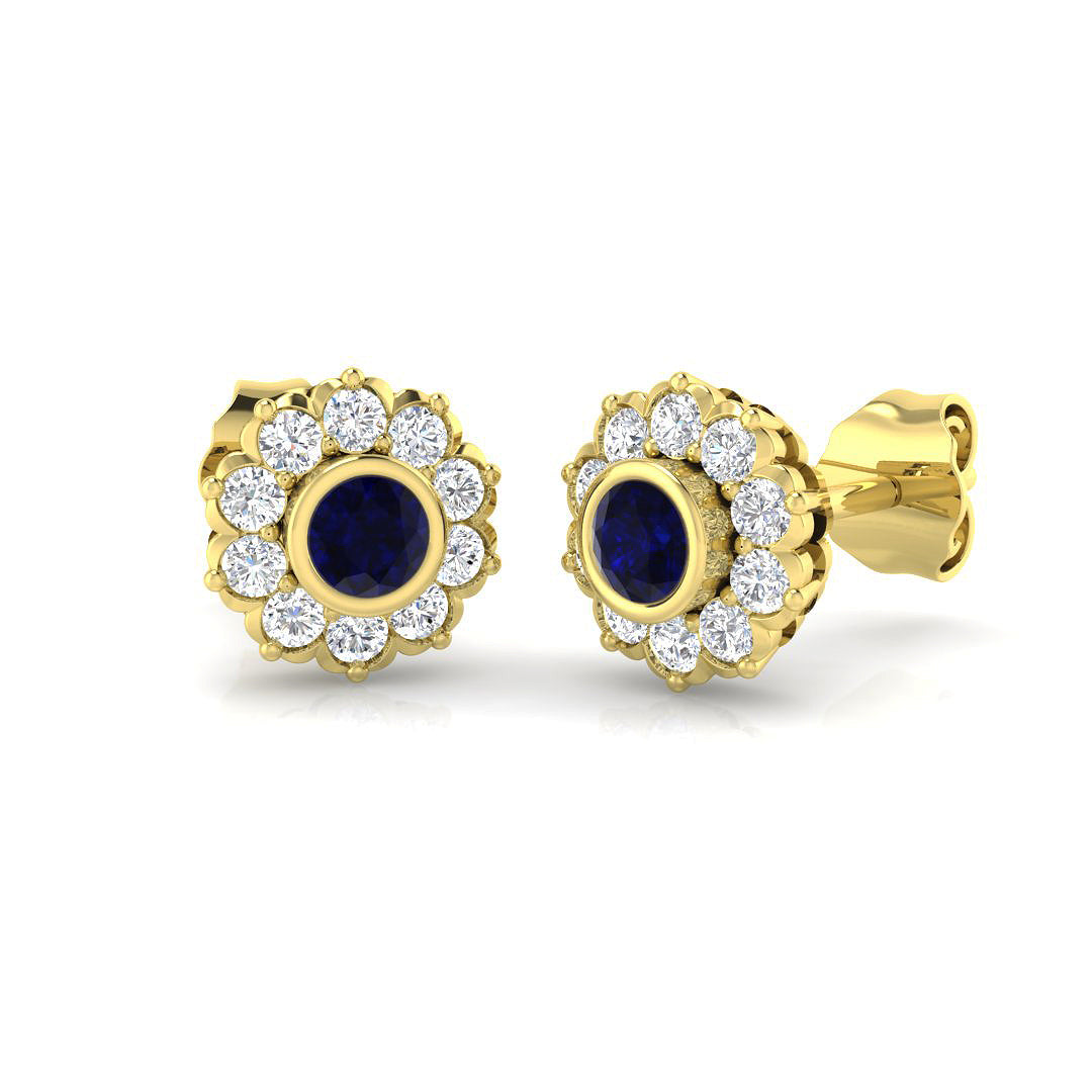 SE4605 — Earrings - 9k Yellow Gold