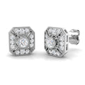 SE4607 — Earrings - 9k White Gold