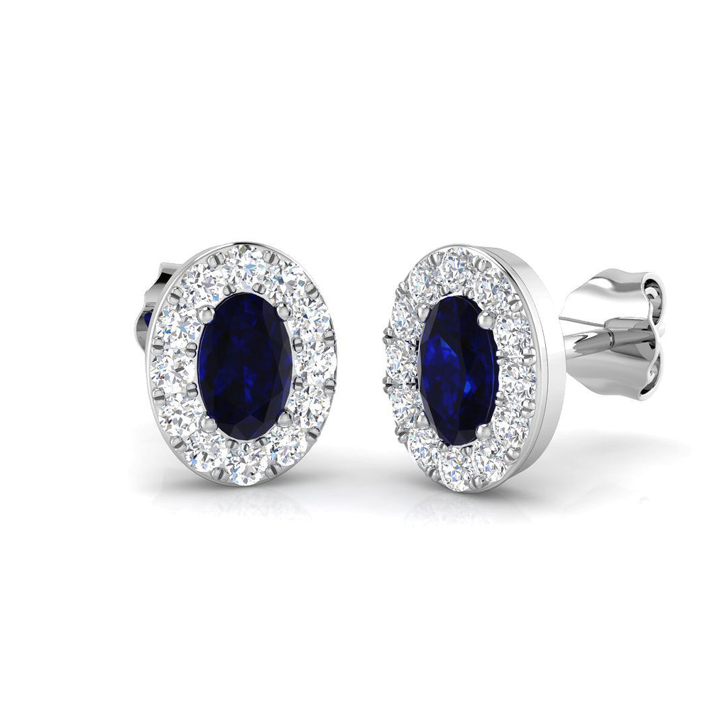 SE4610A — Earrings - 9k White Gold
