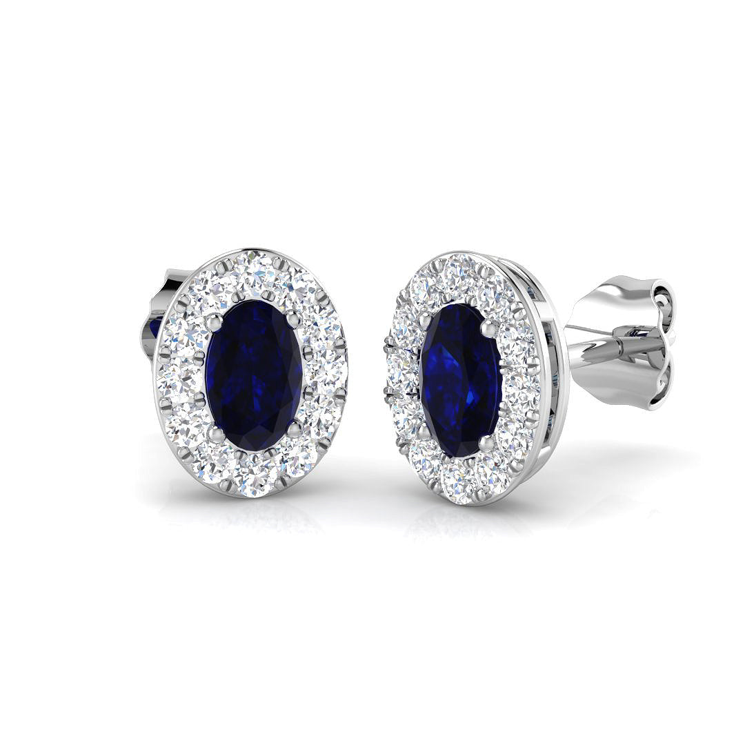 SE4610 — Earrings - 9k White Gold