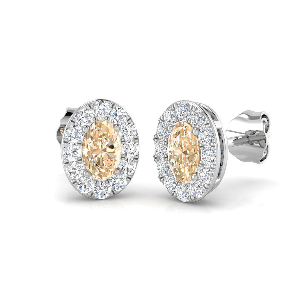 SE4610 — Earrings - 9k White Gold