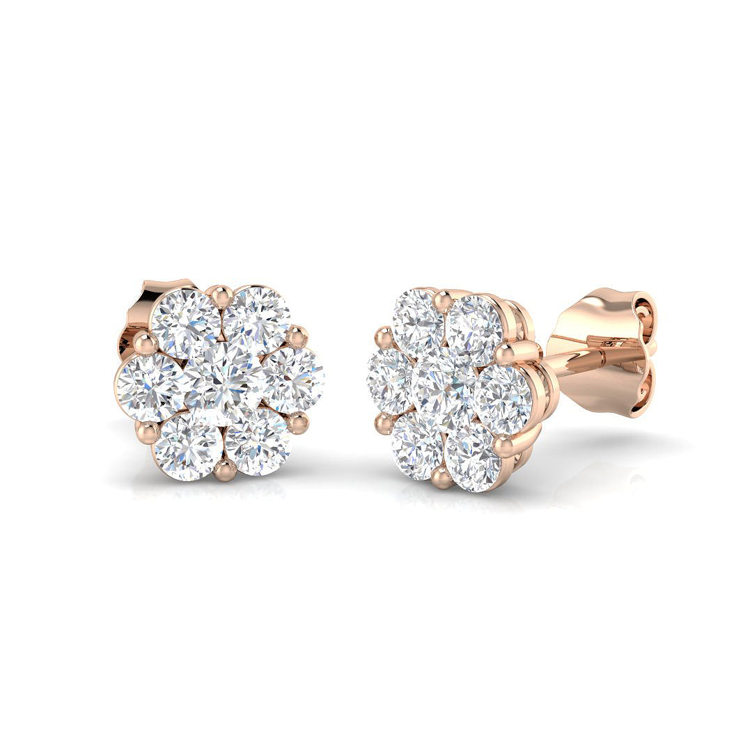 SE4620 — Earrings - 9k Rose Gold