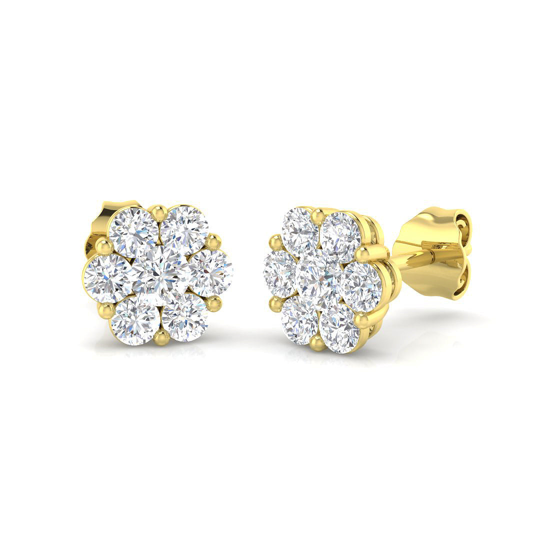 SE4620 — Earrings - 9k Yellow Gold