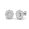 SE4621 — Earrings - 9k White Gold