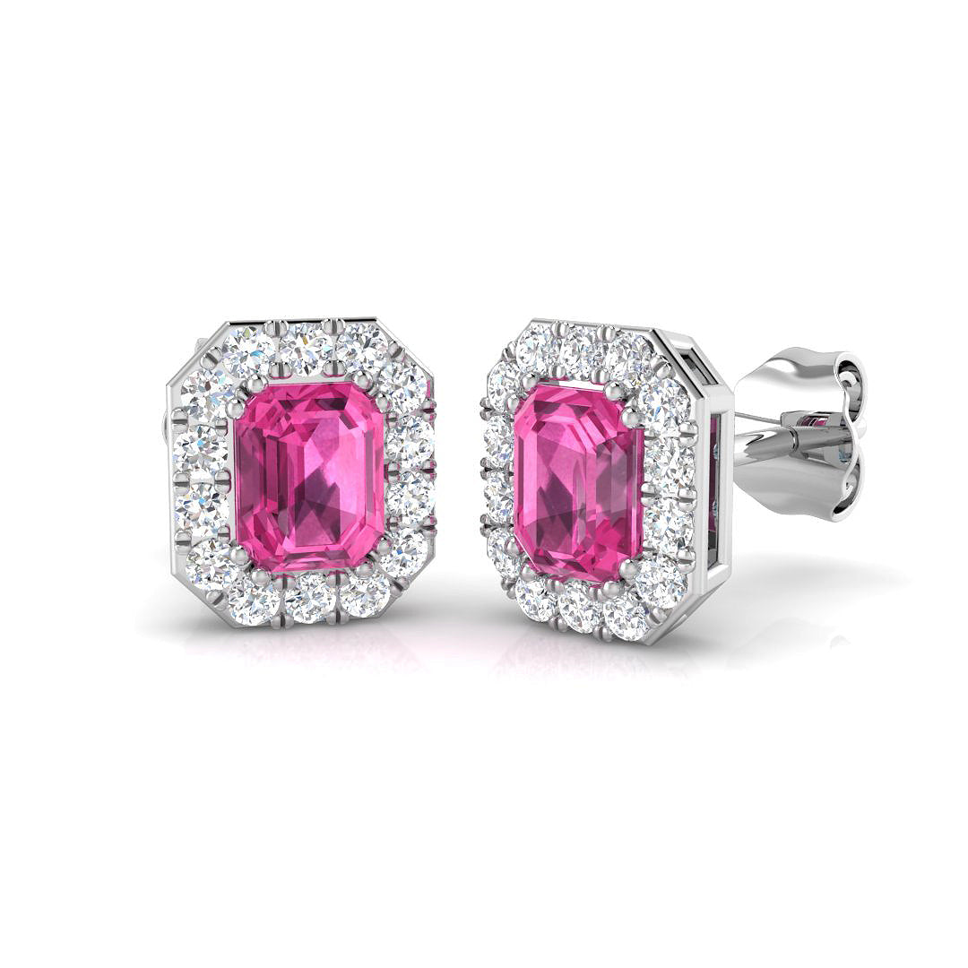 SE4633 — Earrings - 9k White Gold