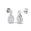 SE4637 — Earrings - 9k White Gold
