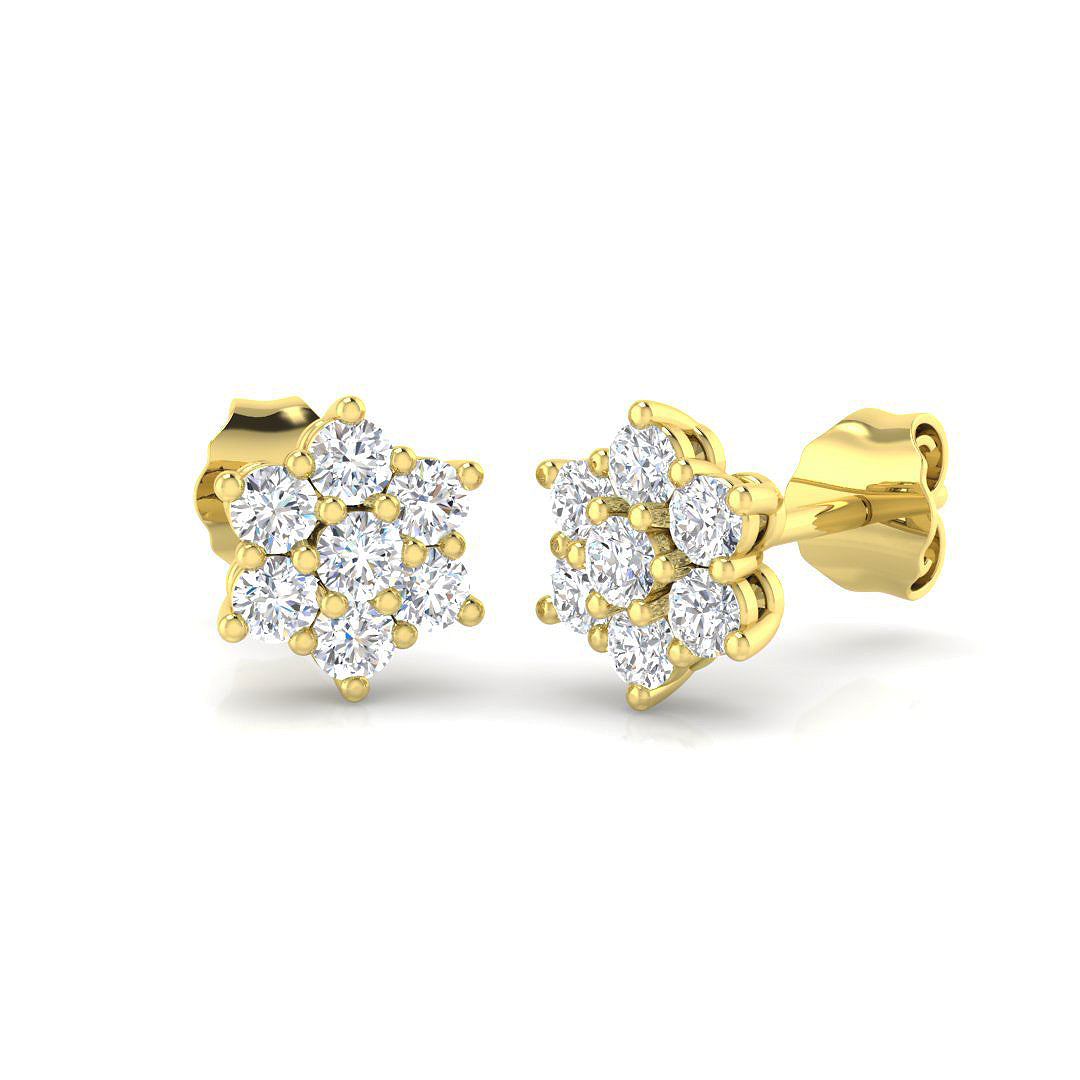SE4640 — Earrings - 9k Yellow Gold
