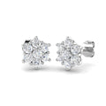 SE4641 — Earrings - 9k White Gold