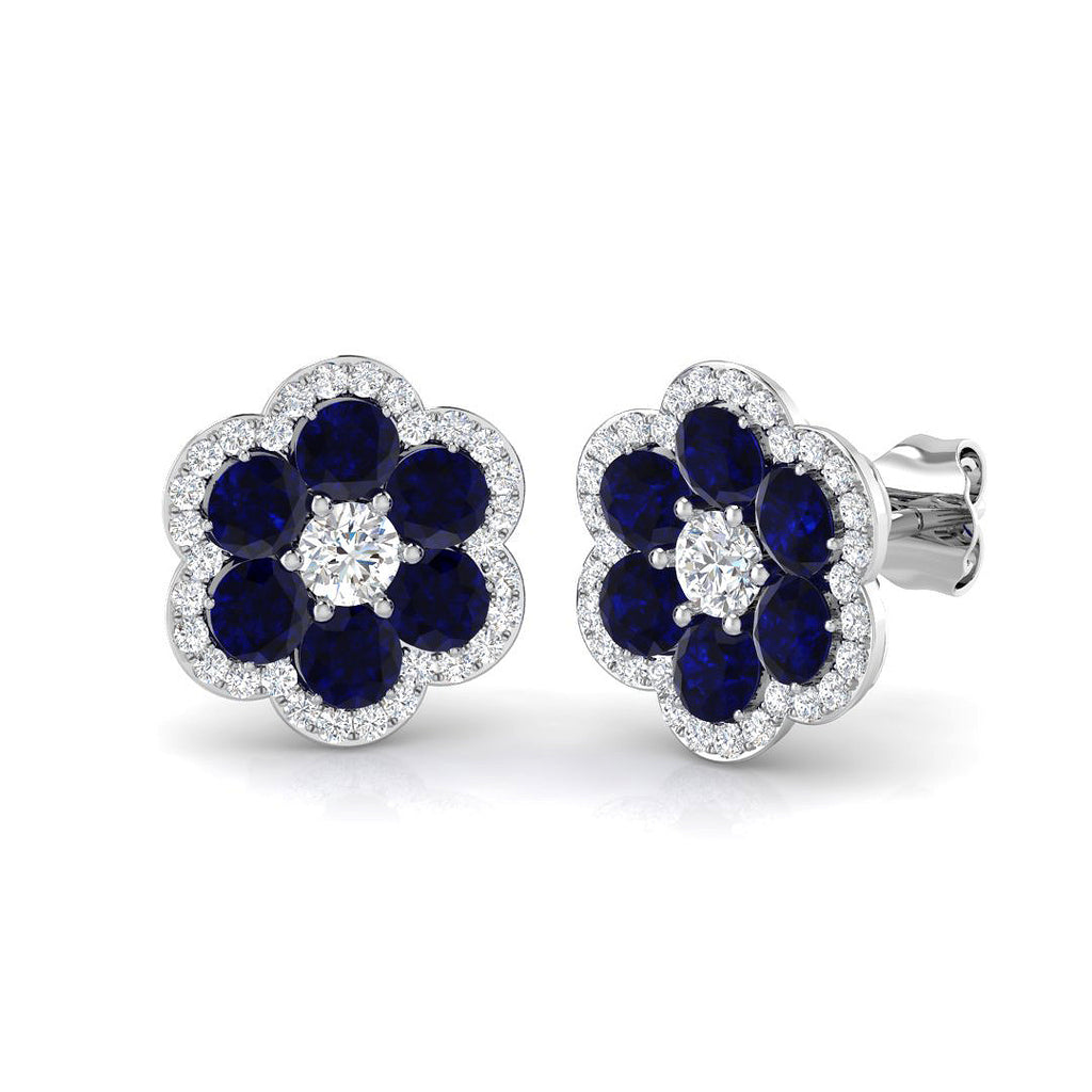 SE4644 — Earrings - 9k White Gold