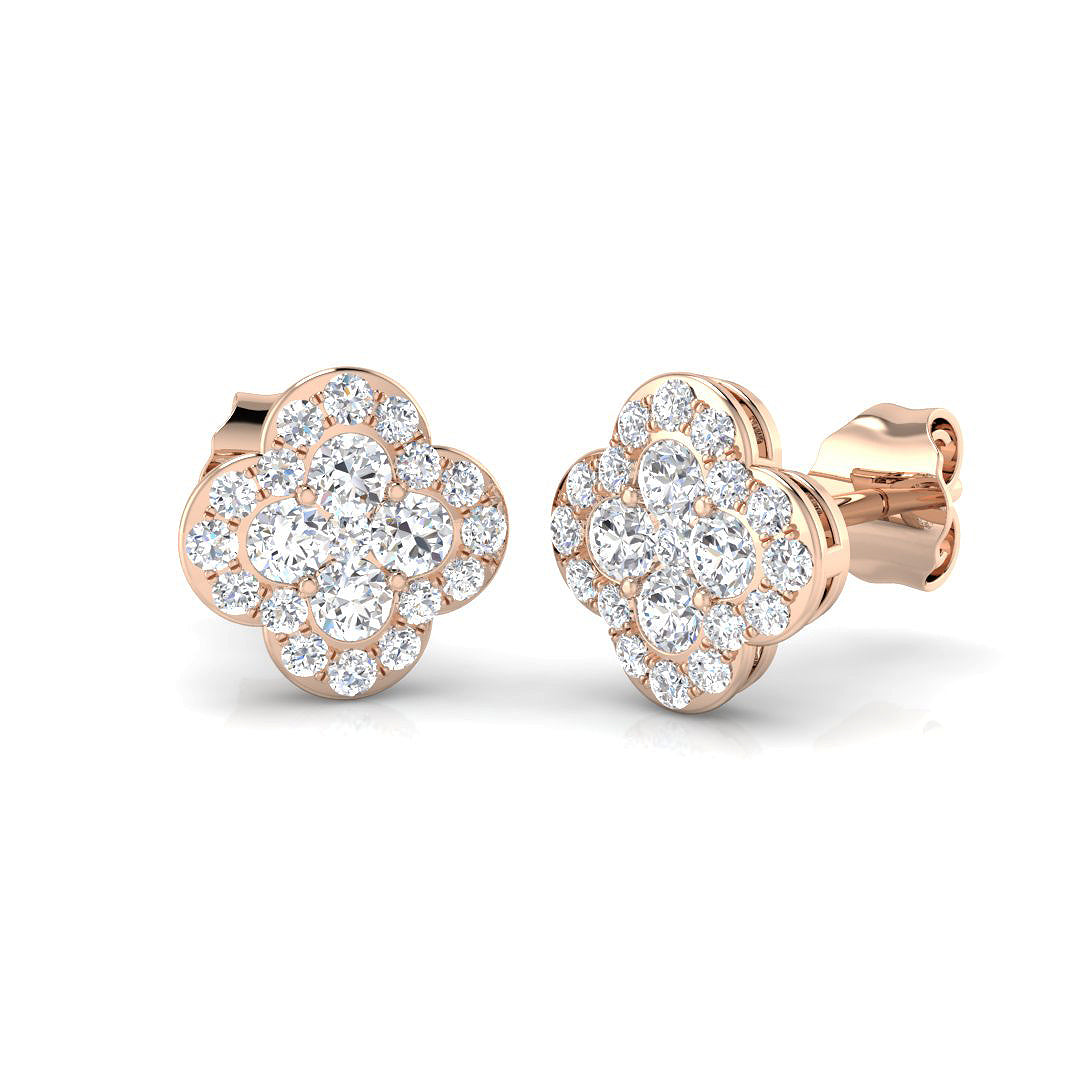 SE4645 — Earrings - 9k Rose Gold