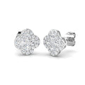 SE4645 — Earrings - 9k White Gold