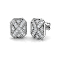 SE4665 — Earrings - 9k White Gold