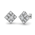 SE4667 — Earrings - 9k White Gold