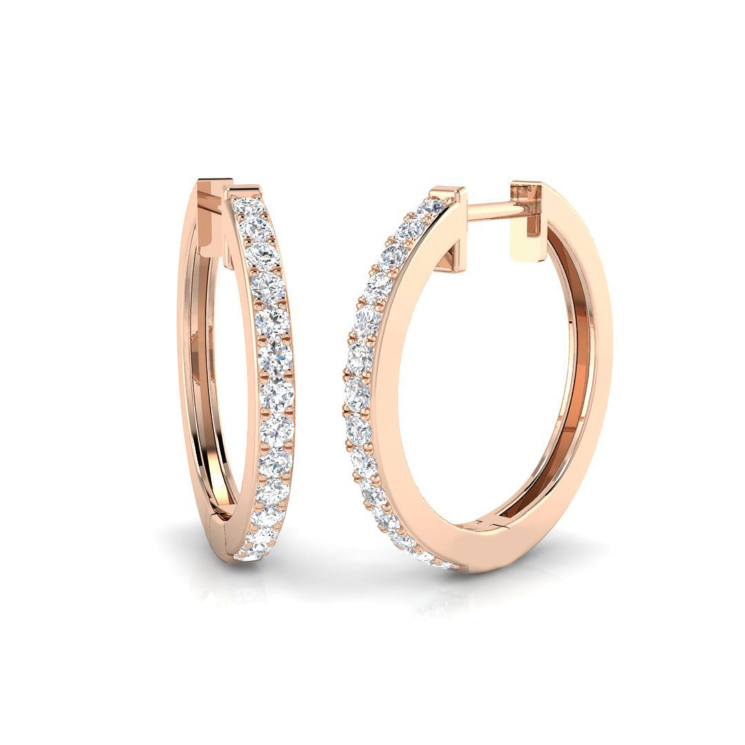 SE4670 — Earrings - 9k Rose Gold