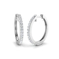 SE4670 — Earrings - 9k White Gold