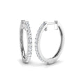 SE4671 — Earrings - 9k White Gold