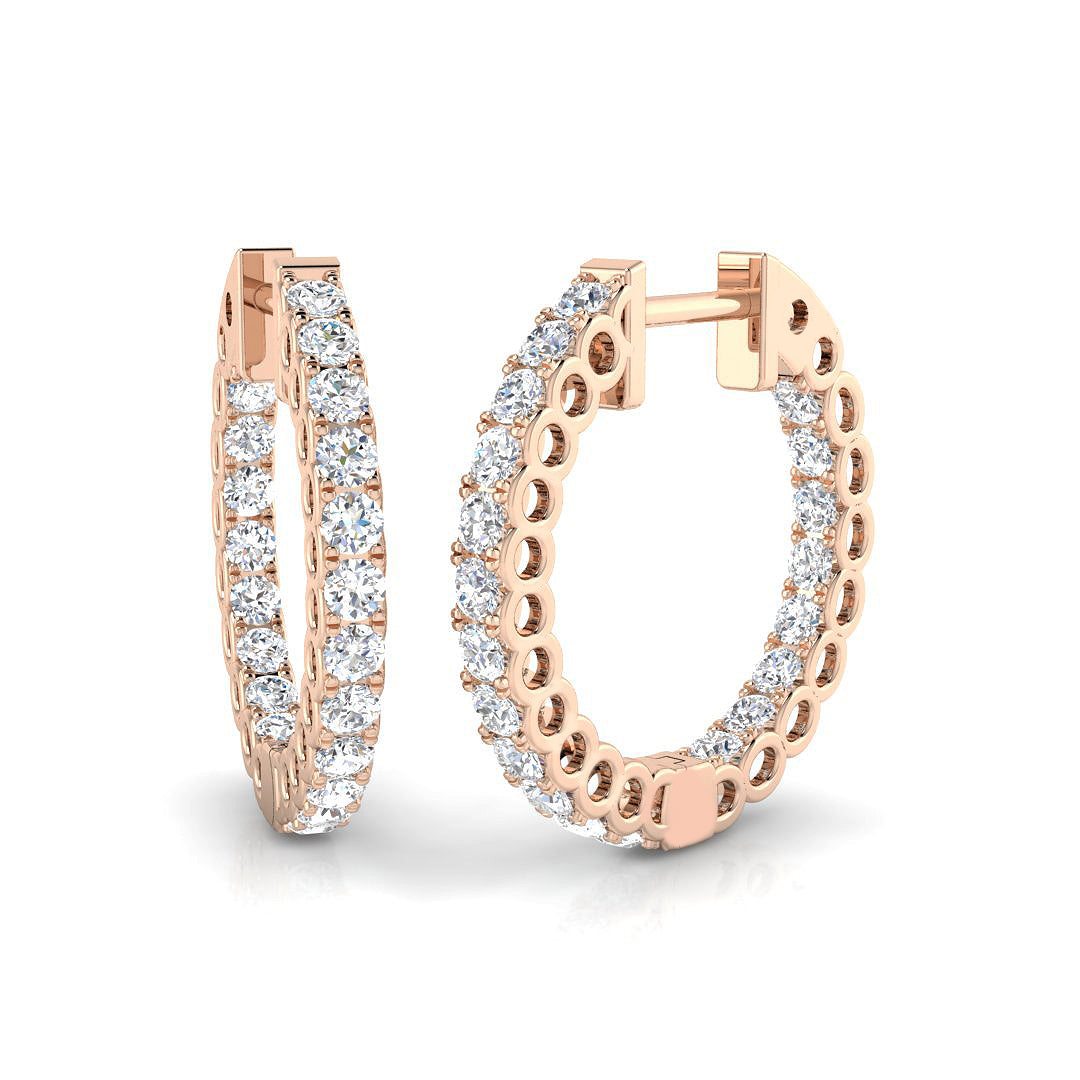SE4672 — Earrings - 9k Rose Gold